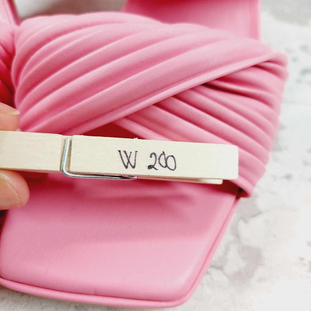 NEW Dolce Vita Women's Emeley Pink Slip-On Double Band Dress Sandals W200 - Picture 12 of 12